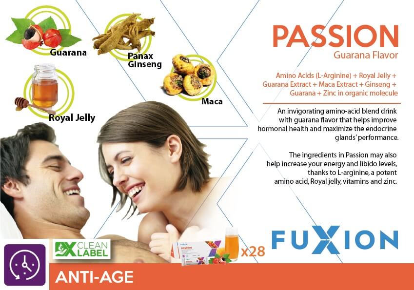 PASSION FUXION USA: natural male / female invigorator, royal jelly. Price