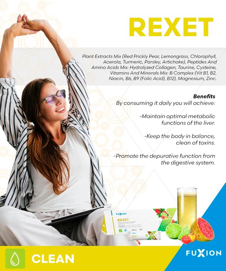 REXET FUXION USA: artichoke, prickly pear, effervescent vitamins for the liver. Price